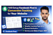 setup facebook pixel and conversion tracking for your website