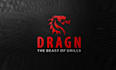 design modern classic dragon grill logo
