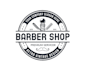 do unique barber and barbershop logo