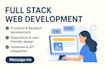 create full stack frontend and backend website