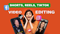 edit instagram reel, ads, youtube shorts