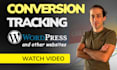 do the analytics and conversion tracking to your website with ga4 and GTM