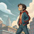 draw illustrations, comicbook page, character design for you