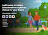 create 2d animated explainer video, animated explainer, 2d explainer video
