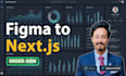 convert figma to nextjs, responsive react website or dashboard with tailwind CSS