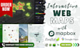 create interactive web gis maps with mapbox, google maps, leaflet