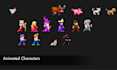 fix misaligned pixel art sprite sheets for unity, godot and gamemaker