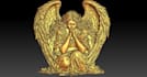 do bas relief,3d cupid relief, monument relief,flat historical model for print