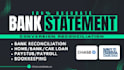 bank statement conversion PDF to editable format, reconcile