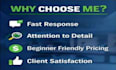 do accurate data entry, typing, and retyping work