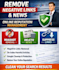 remove negative links, mugshots, news, articles, delete news from google