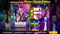 create modern and unique party poster for events