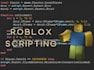 make a roblox script