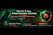 perform professional web application penetration testing and bug hunting