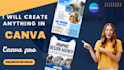 create anything in canva