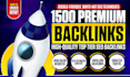 solid 1500 high quality white hat mixed backlinks