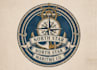do custom high quality nautical logo with t shirt design