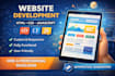 build a responsive website using HTML, CSS, and javascript