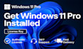 provide windows 11 pro key and help you activate it