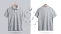 create unique sublimation golf polo tshirt pattern design and 3d mockup