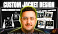 design a custom varsity jacket with chenille and embroidery patch graphics