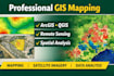 create professional gis and remote sensing maps