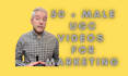 be your 50 plus male ugc content creator for video ads and brands