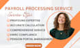 do payroll service, bookkeeping, payroll processing, and gusto payroll