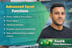 create advanced excel spreadsheets, power query automation