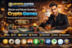 develop poker bot, igaming website, bc game, crash game, blackjack, ludo