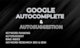 do google autocomplete, website ranking and autosuggestion