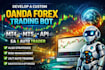 develop a custom oanda forex trading bot, mt4 mt5 ea, API auto trader