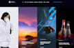 redesign squarespace artist website portfolio website creative studio website