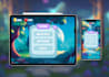 make a stunning game graphics UI, menus and buttons