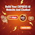 express ai website chatbot 24h delivery