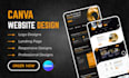 canva website design canva landing page canva website canva