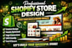 design profitable shopify store