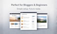 make a blogging website for you using wordpress