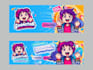 create youtube channel logo and banner art