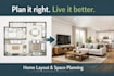 plan your home layout from your floor plan or measurements