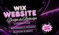 design and redesign wix website design build wix website