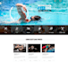 develop sports club website design