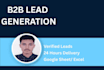 do b2b lead generation and provide business lead