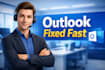 fix outlook email issues and office 365 setup