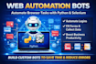 build web automation bots using python and selenium