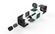 design fiberglass plastic injection mold components, blow mold, pcb case mold