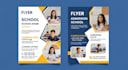 design brochure, poster, or flyer for your education, or ads