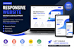 design HTML CSS bootstrap website using bootstrap 5