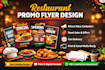 design restaurant promo flyers that attract customers fast