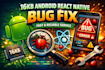 fix android 16 kb native library issue in react native  expo google play
